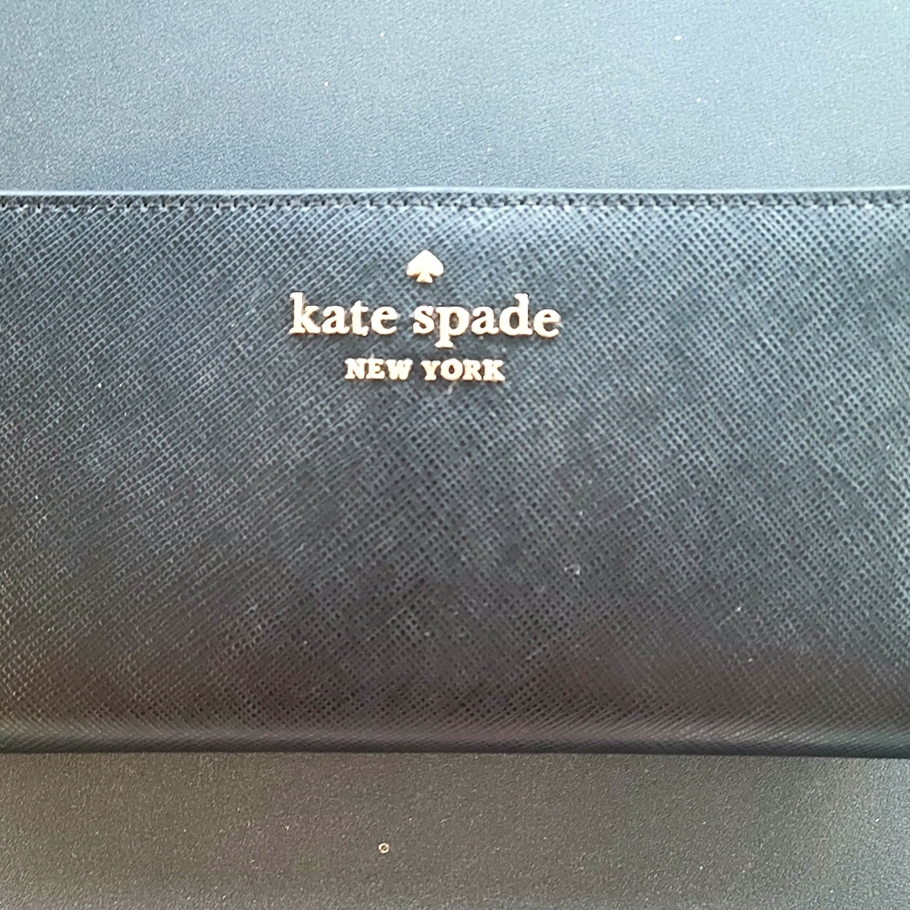 Kate spade large slim bifold wallet